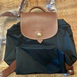 New LONGCHAMP Mini Le Pliage Nylon Backpack